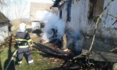 У с. Люта під час пожежі отруїлася чадним газом власниця будинку