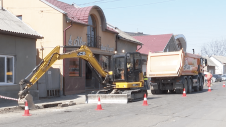 У Виноградові через капітальний ремонт дороги тимчасово буде перекритий рух на вулиці Івана Франка