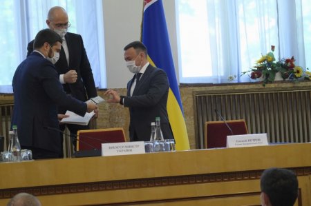 Прем'єр-Міністр України представив нового голову Закарпатської ОДА — Олексія Петрова (ВІДЕО)