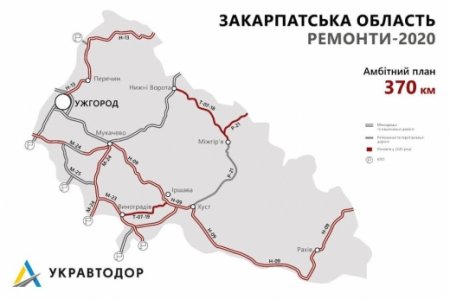 Стало відомо, які саме дороги планують відремонтувати та побудувати на Закарпатті (фото)