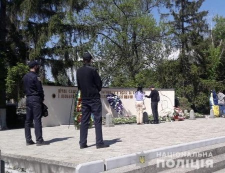 На Закарпатті поліція забезпечила публічний порядок під час заходів, запланованих до 9 травня