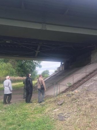  Експерти вивчали стан мосту у КПП "Тиса"
