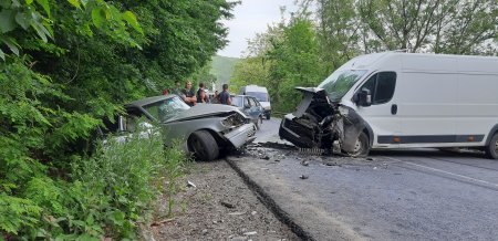 ДТП за участю трьох автомобілів сталося на Виноградівщині (фото)