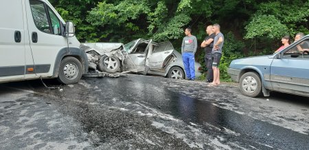 ДТП за участю трьох автомобілів сталося на Виноградівщині (фото)