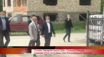Голова Закарпатської ОДА - Олексій Петров відвідав об’єкти будівництва Вільховецької громади (ВІДЕО)