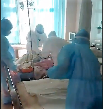 Відео дня: реанімація Хутської ЦРЛ одразу прийняла трьох важкохворих на короновірус Відео дня: реанімація Хутської ЦРЛ одразу прийняла трьох важкохворих на короновірус