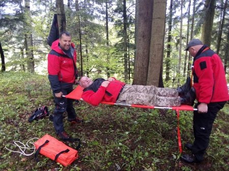 На Рахівщині рятувалиники провели чергові навчання (ФОТО)