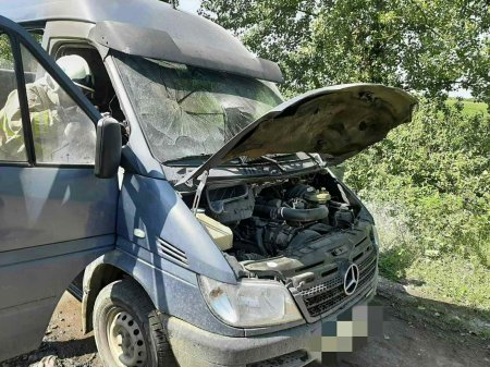 У Виноградові палав мікроавтобус. Приборкали вогонь у автівці - надзвичайники