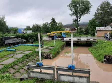 Оперативна інформація по проходженню паводку на Рахівщині (фото)