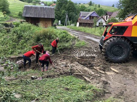 Наслідки паводку у Рахівському районі