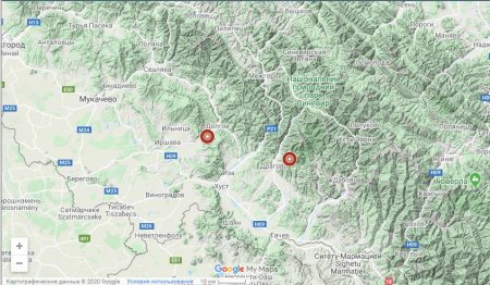На Тячівщині та на Іршавщині вчора був землеструс