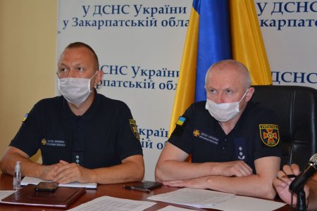 Про свою роботу впродовж першого півріччя 2020 року говорили на підсумковій нараді закарпатські рятувальники