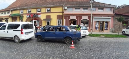 Потрійна ДТП у Мукачеві (фото)