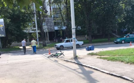 ДТП в Ужгороді постраждала велосипедистка (фото)