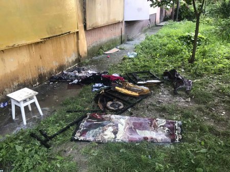 В Ужгороді під час пожежі постраждав батько та три річна дитина (фото)