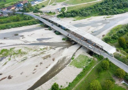 Фото дня! На Тячівщині нарешті розпочали добудовувати автомобільний міст