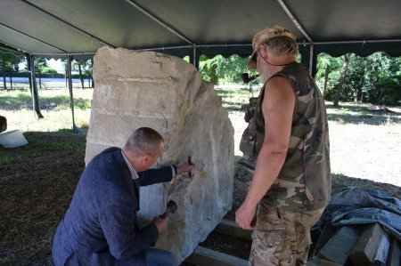 На Закарпатті розпочався  міжнародний  скульптурний симпозіум (фото)