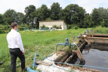 Голова Закарпатської ОДА оглянув будівництво водогону у м.Чоп