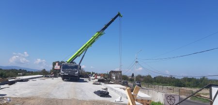 ШБУ-77 будівництво моста через Тереблю закінчить до Нового року (відео)