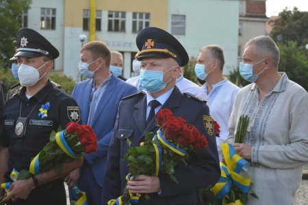 Рятувальники Закарпаття взяли участь в урочистих заходах до Дня Незалежності України