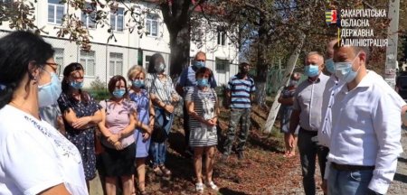 Голова Закарпатської ОДА вирішив питання подачі води до Великоком'ятівської школи (ВІДЕО)