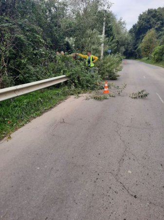 У Великому Бичкові почали підготовчі роботи до проведення ремонту дороги