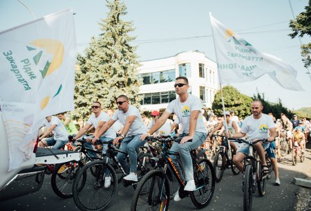 У Виноградові пройшов Перший сімейний велозаїзд (ФОТО) 