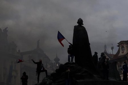 У Празі проходять протести (фото)