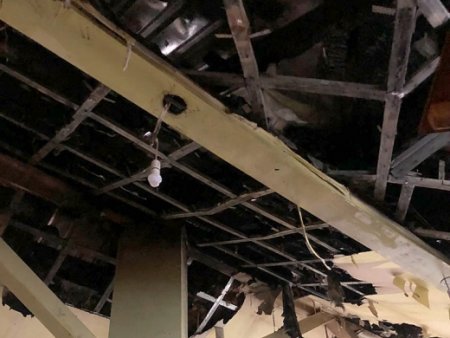 На Тячівщині вночі горів магазин (фото)