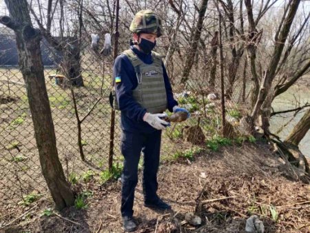 Дві мінометні міни знищили за добу на Закарпатті (фото)