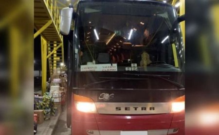 Закарпатські прикордонники затримали автобус за підроблені документи