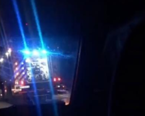 На трасі Київ–Чоп горіла вантажівка (ВІДЕО)