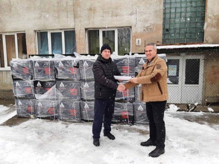  Рахівська громада отримала чеську допомогу генераторами на 800 тисяч корун