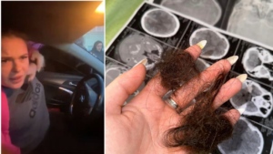 “Якого х*я ти приїхала до нас в село”: на блокпості розлючений натовп побив жінку з дитиною (ВІДЕО)