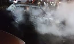 На Рахівщині за ніч двічі горіли легкові автомобілі