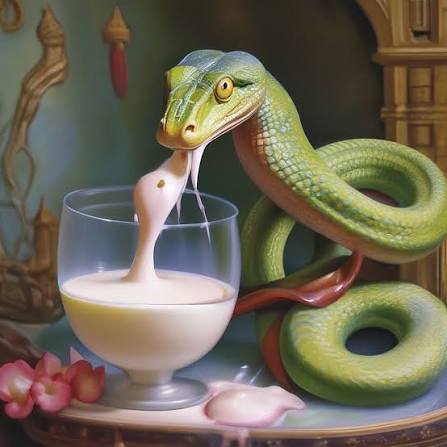 "Змія, що смокче молоко": закарпатський міф, який насправді міг вбити плазуна