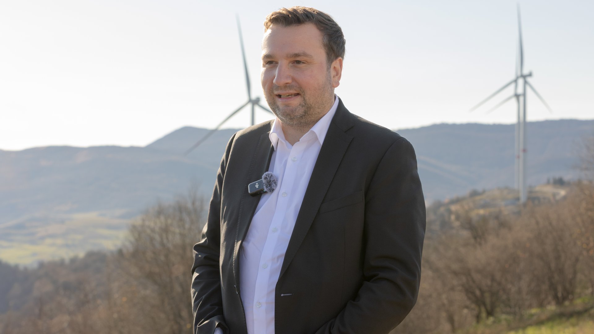 Австрійський бургомістр Бенедикт Ленч відзначив роботу вітряків на Закарпатті