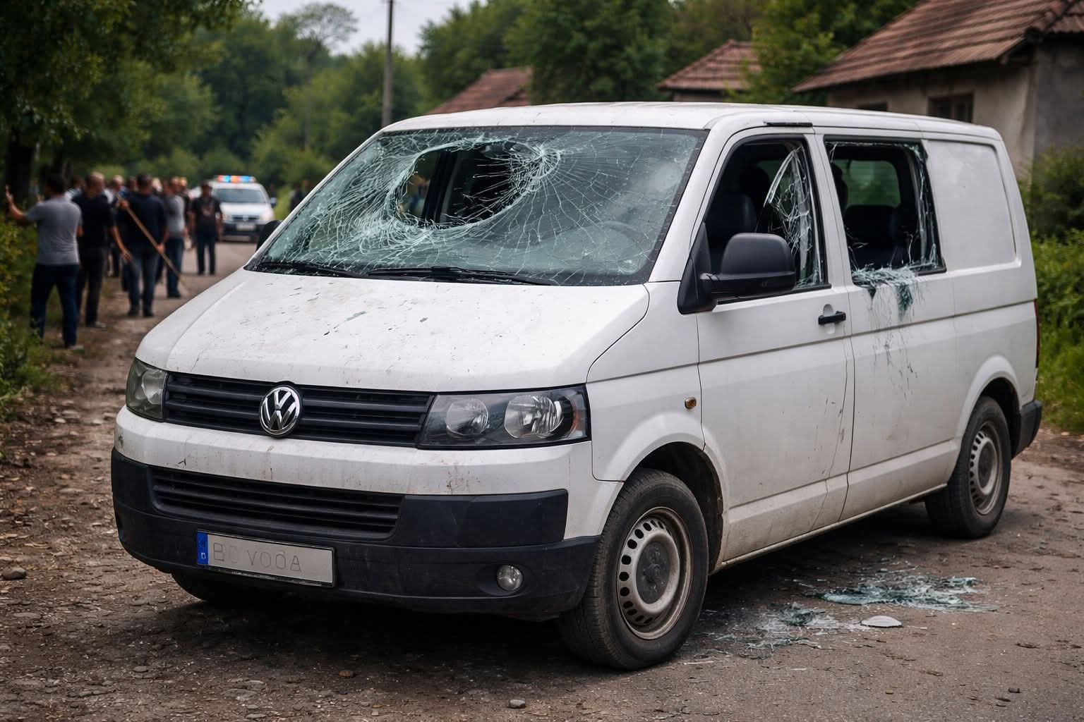 Конфлікт із ТЦК на Ужгородщині: група осіб перешкоджала мобілізаційним заходам та пошкодила службовий транспорт