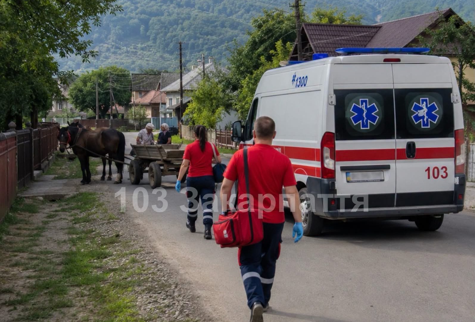 Небезпечна поїздка на возі: на Закарпатті двоє дітей травмувалися після падіння
