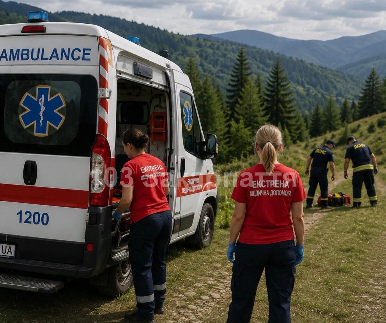 Драма в горах на Закарпатті: 10-річну дитину з понівеченим обличчям терміново евакуювали з полонини
