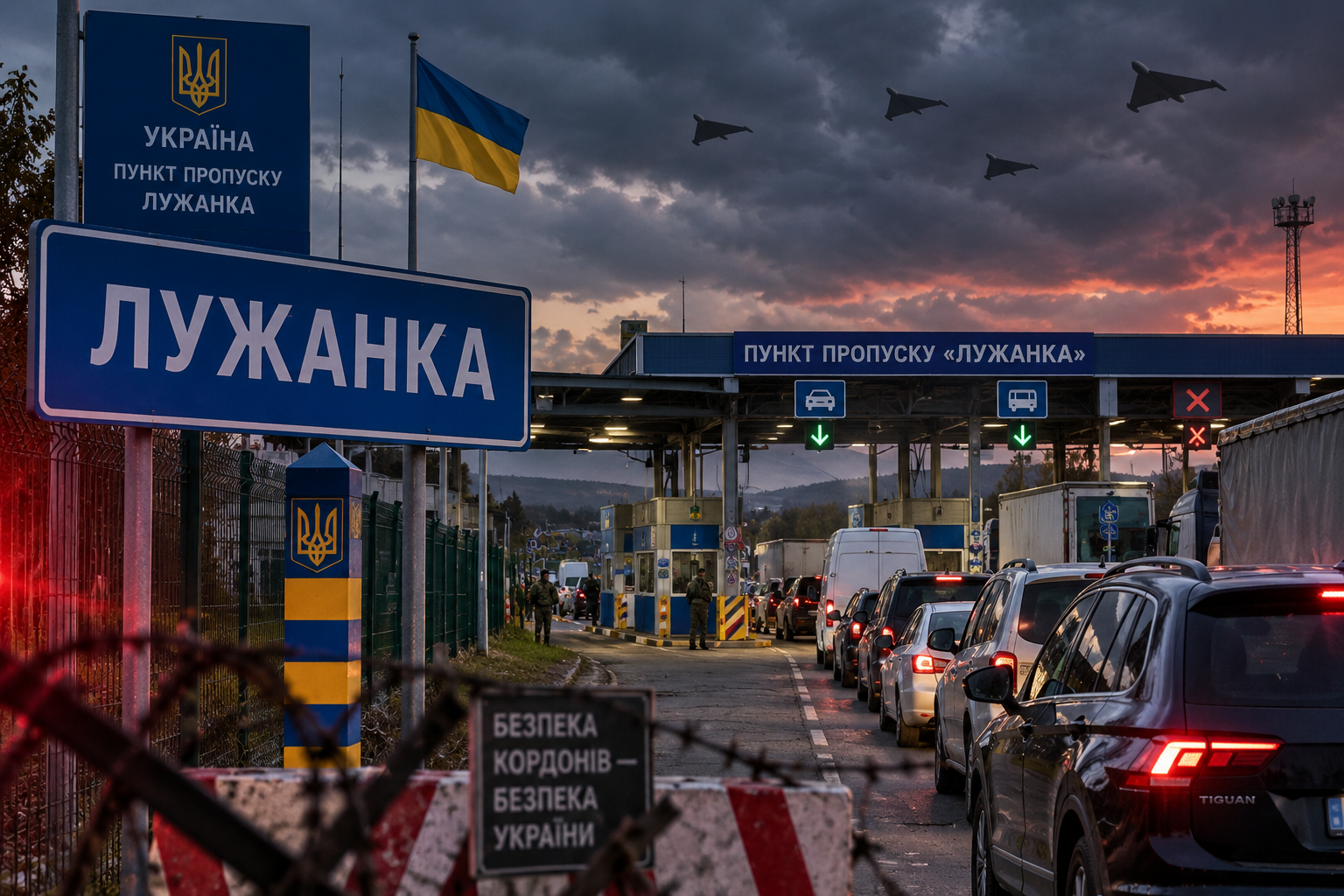 росія посилює удари по західному кордону України: серед потенційно небезпечних напрямків називають «Лужанку» на Закарпатті