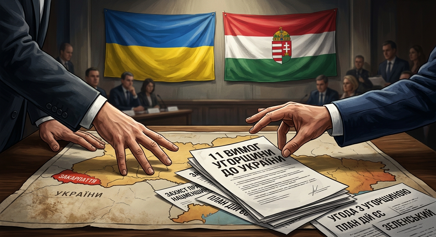 Угорщина ставить умову ЄС: без захисту прав нацменшин Закарпаття не отримає європейську допомогу