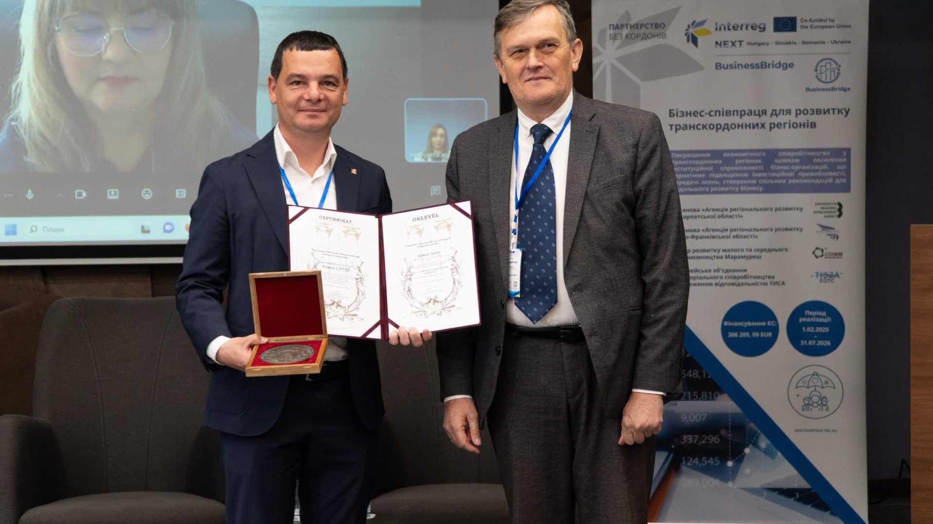 Важлива відзнака для голови Закарпатської облради: Романа Сарая нагородили в Угорщині