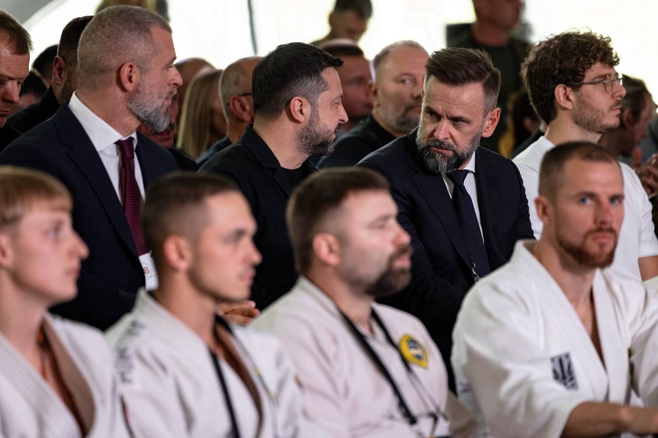 Віктор Микита разом із Зеленським відвідав фінал Кубка Президента з рукопашного бою